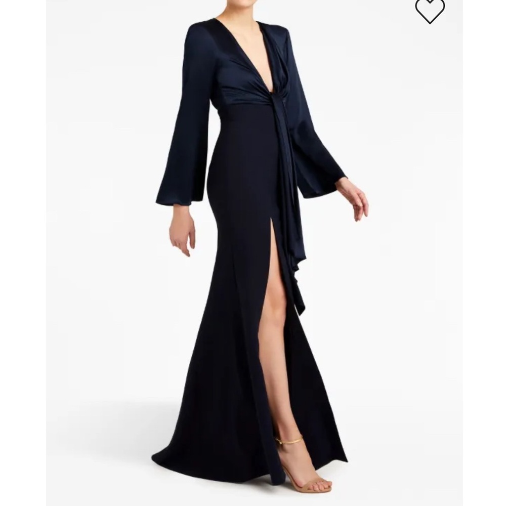 Cinq à Sept Navy Maxi Dress
